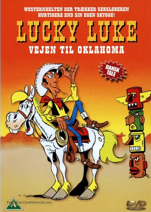 &quot;Lucky Luke&quot; - Danish DVD movie cover