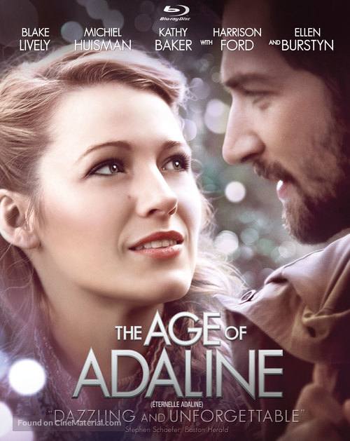 The Age of Adaline - Canadian Blu-Ray movie cover