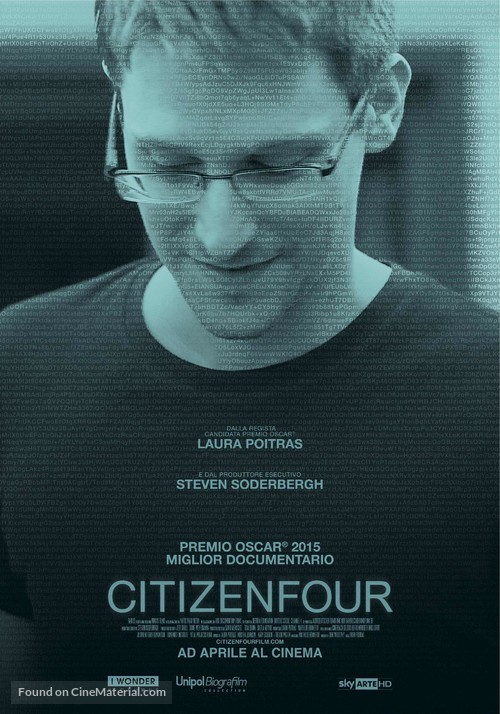 Citizenfour - Italian Movie Poster