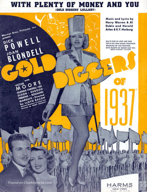 Gold Diggers of 1937 - poster