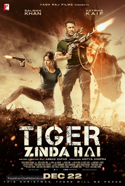 Tiger Zinda Hai - Indian Movie Poster