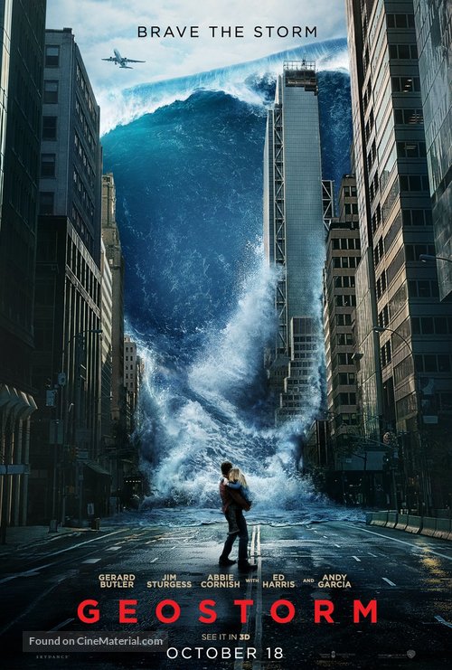 Geostorm - Belgian Movie Poster