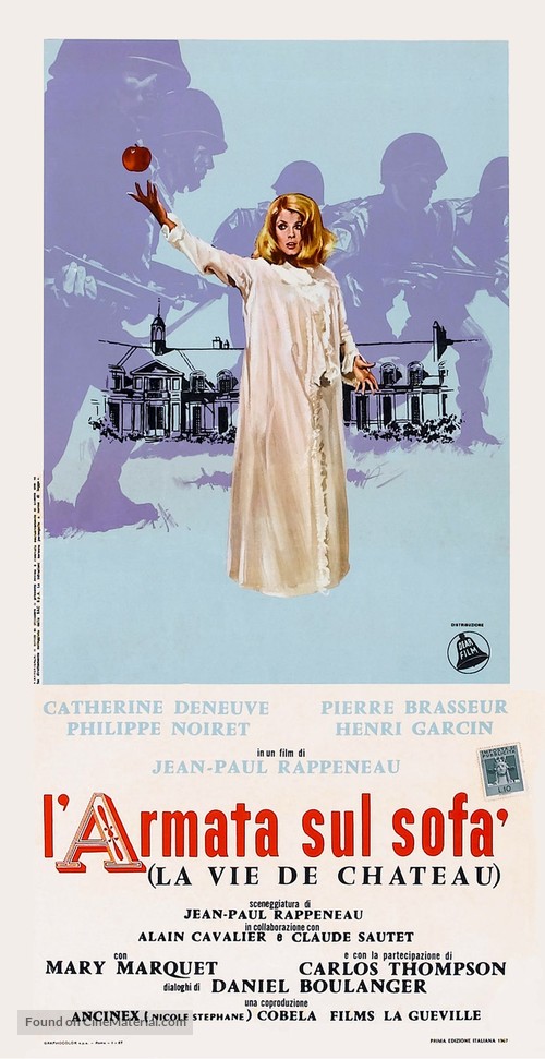 La vie de ch&acirc;teau - Italian Movie Poster