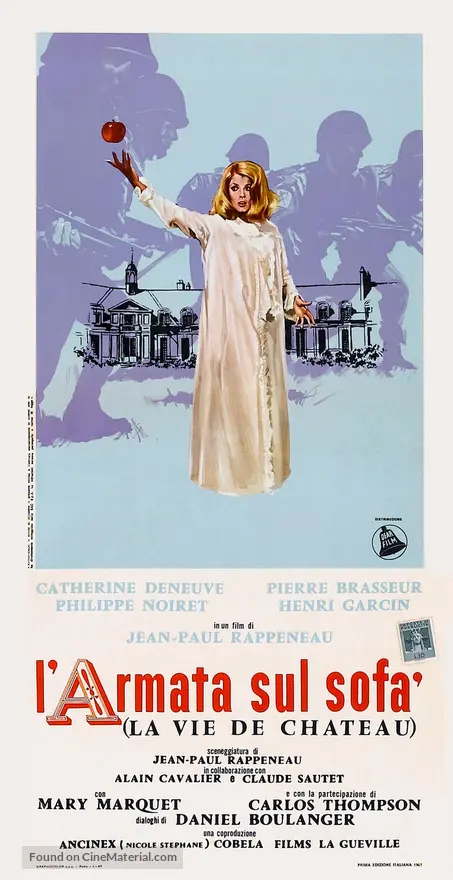 La Vie De Chateau 1966 Italian Movie Poster La Vie De Chateau 1966 Italian Movie Poster