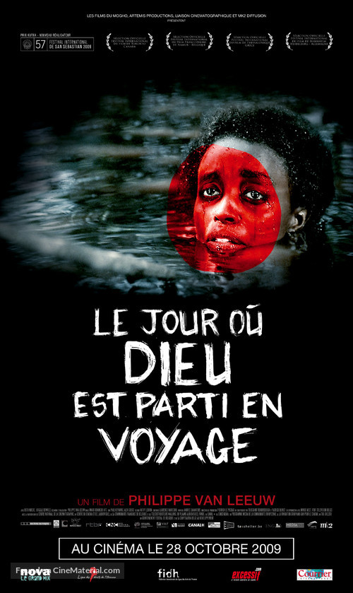 Le jour o&ugrave; Dieu est parti en voyage - Belgian Movie Poster