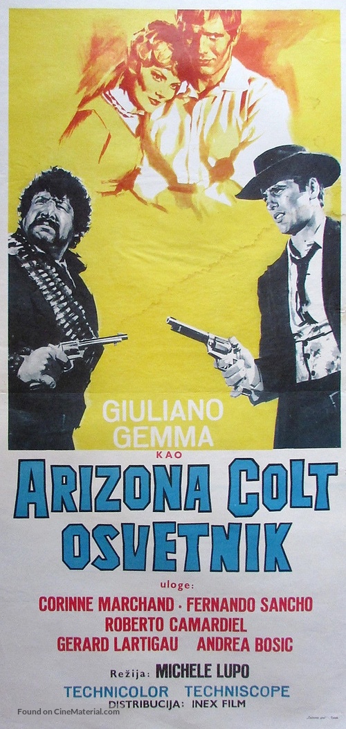 Arizona Colt - Yugoslav Movie Poster