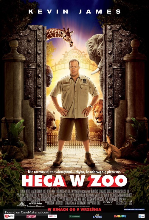 The Zookeeper - Polish Movie Poster