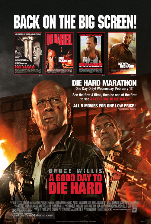 A Good Day to Die Hard - Movie Poster