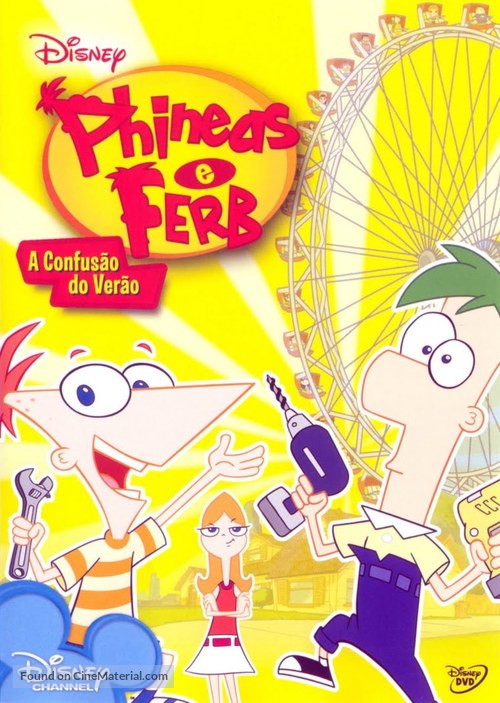 &quot;Phineas and Ferb&quot; - Brazilian DVD movie cover