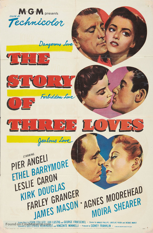 The Story of Three Loves - Movie Poster