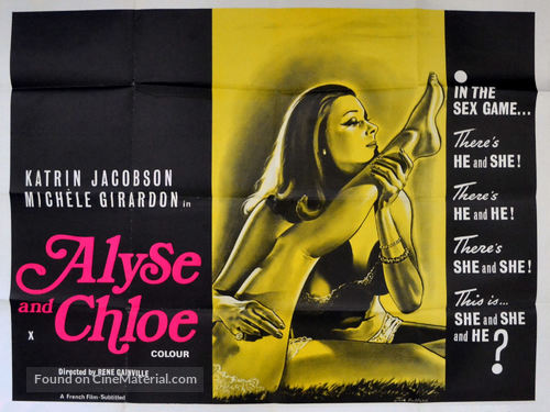 Alyse et Chlo&eacute; - British Movie Poster