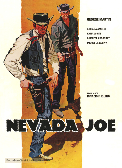 Oeste Nevada Joe - German Movie Poster