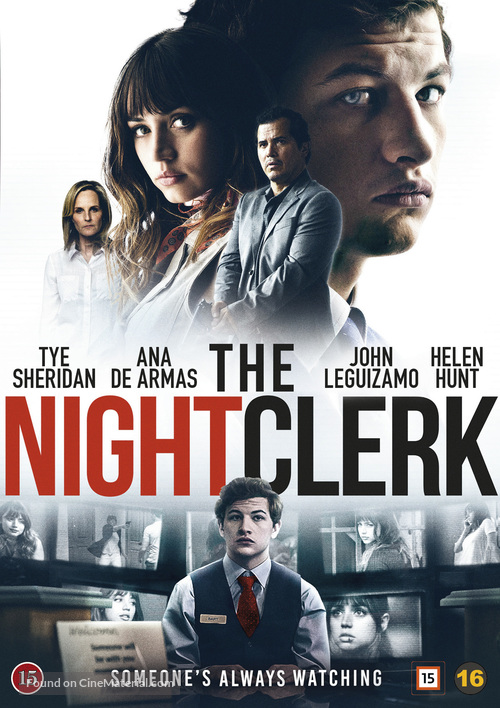 The Night Clerk - Danish Movie Cover