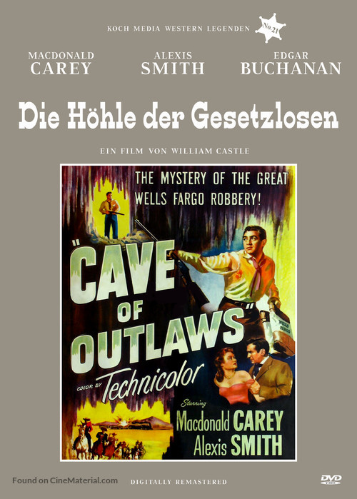 Cave of Outlaws - German Movie Cover