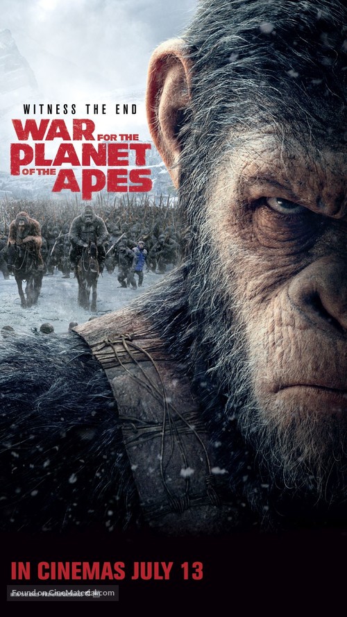 war of planet of the apes full movie