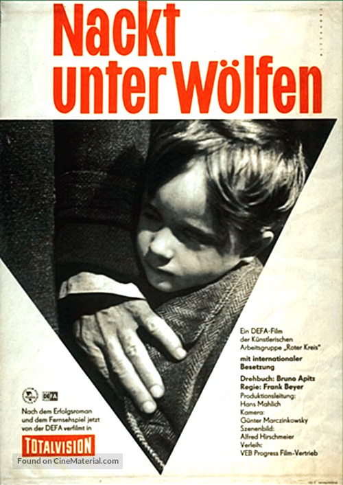 Nackt unter W&ouml;lfen - German Movie Poster