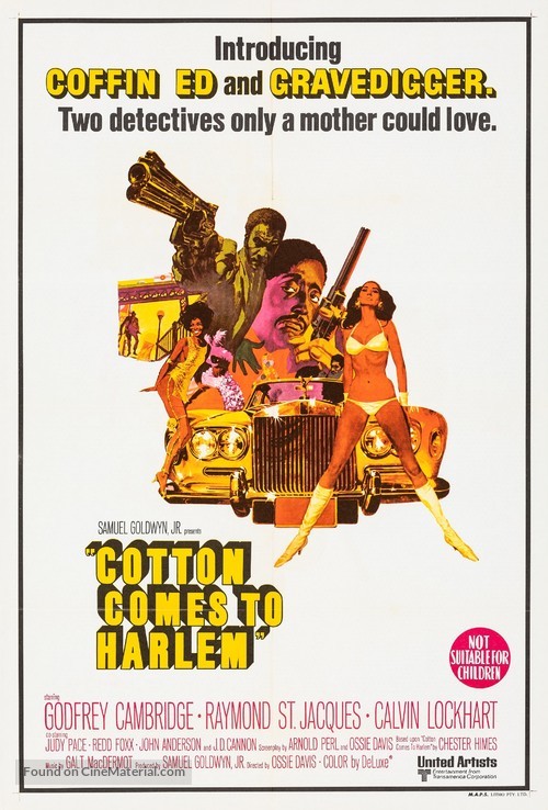 Cotton Comes to Harlem - Australian Movie Poster
