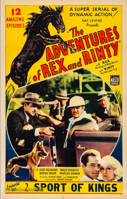 The Adventures of Rex and Rinty - Movie Poster