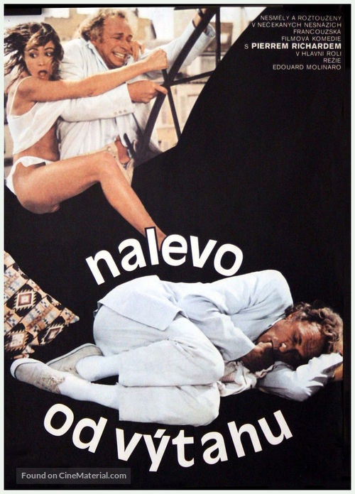 &Agrave; gauche en sortant de l&#039;ascenseur - Czech Movie Poster