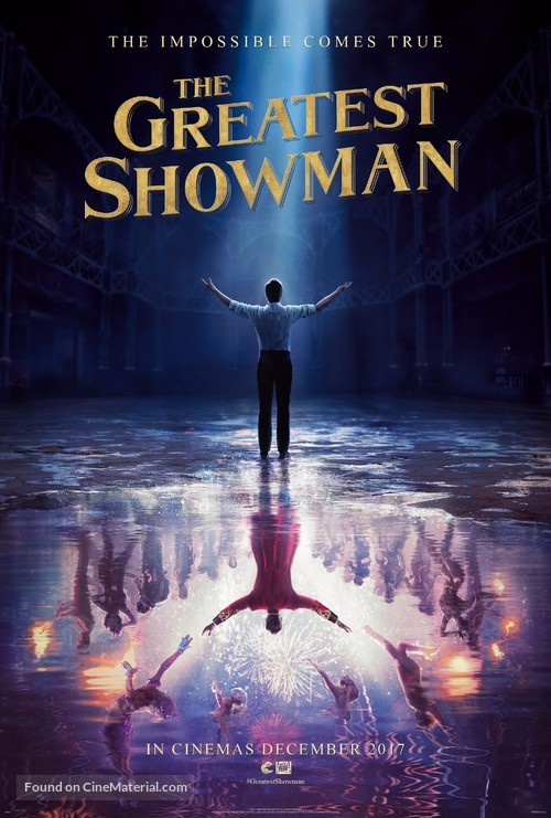 The Greatest Showman - British Movie Poster