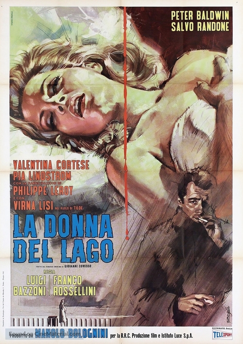 La donna del lago - Italian Movie Poster