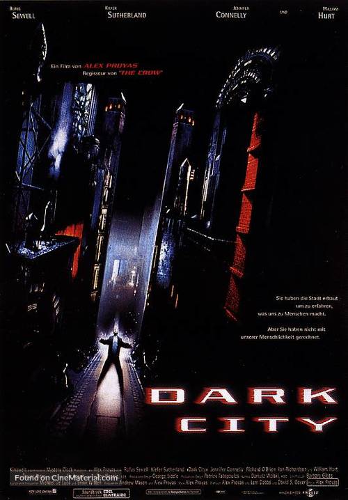 Dark City - German Movie Poster