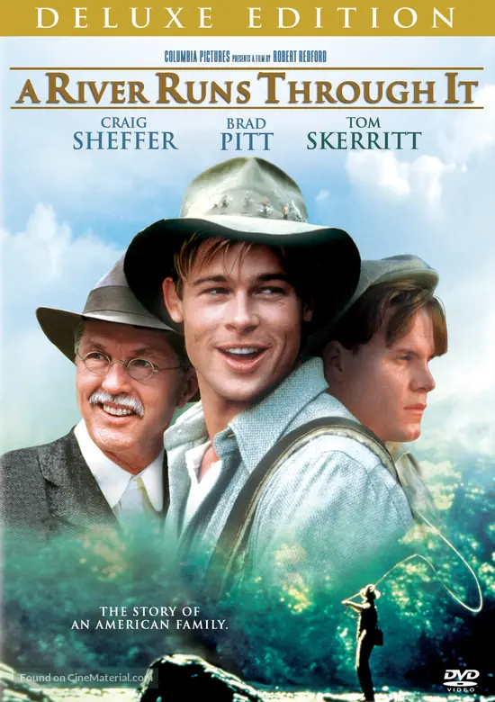 A River Runs Through It - DVD movie cover