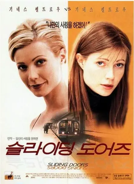 Sliding Doors 1998 South Korean Movie Poster