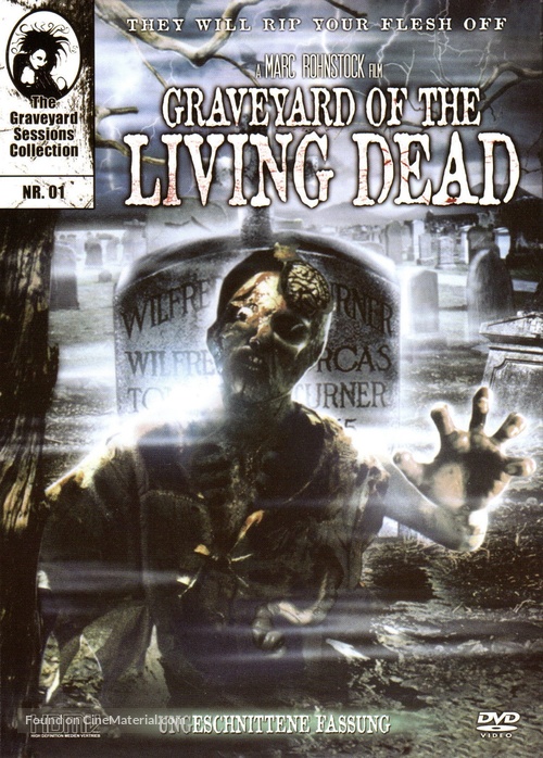 Graveyard of the Living Dead - German DVD movie cover