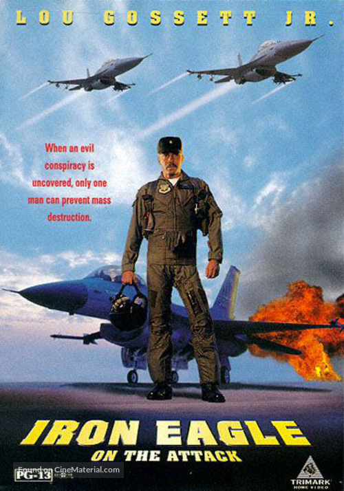 Iron Eagle IV - DVD movie cover