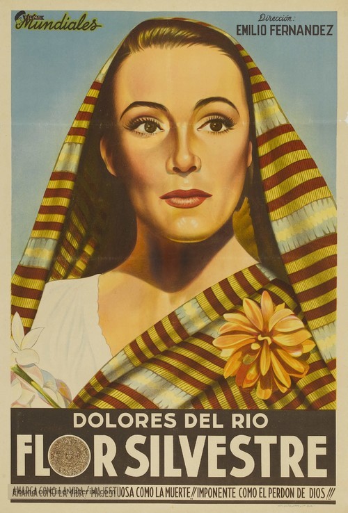 Flor silvestre - Mexican Movie Poster