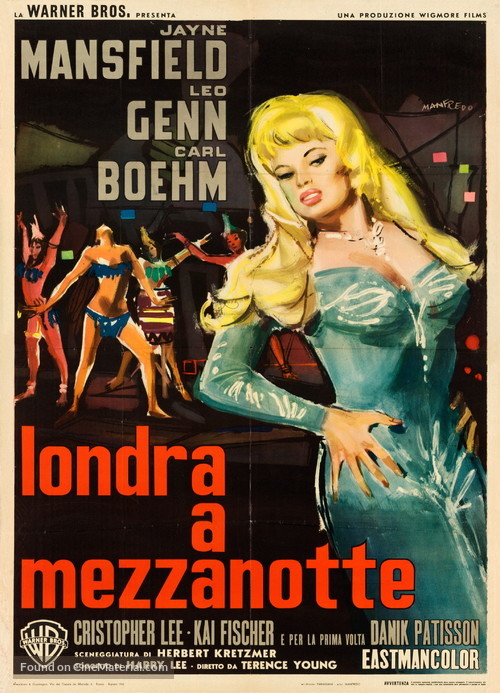 Too Hot to Handle - Italian Movie Poster
