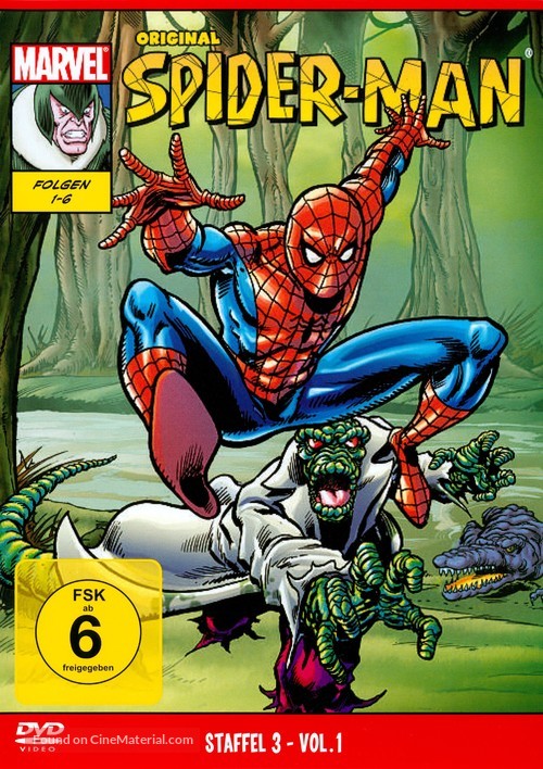 &quot;Spider-Man&quot; - German DVD movie cover