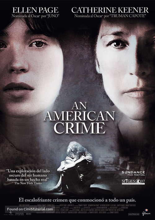 An American Crime - Spanish poster