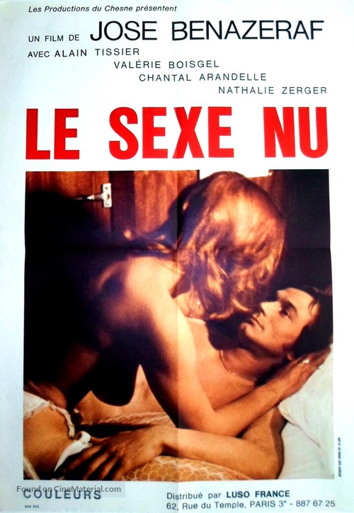 Le sexe nu - French Movie Poster