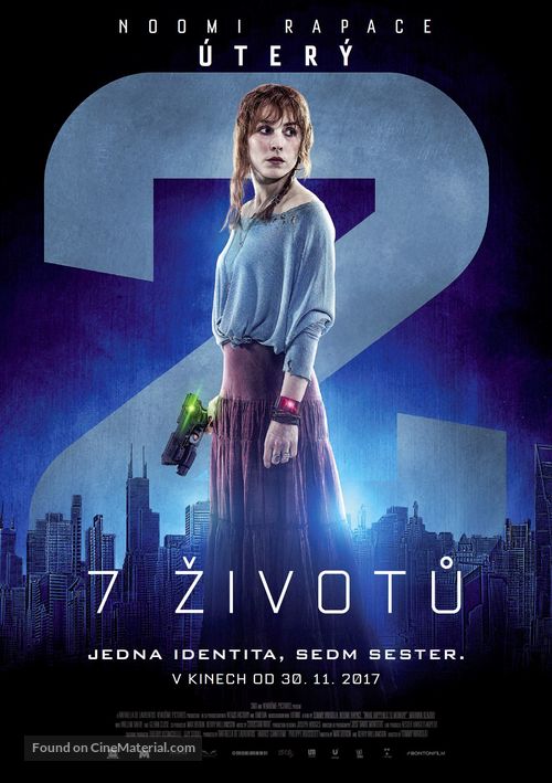 What Happened to Monday - Czech Movie Poster