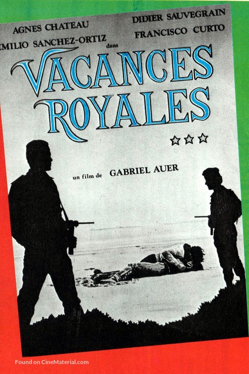 Vacances royales - French Movie Poster