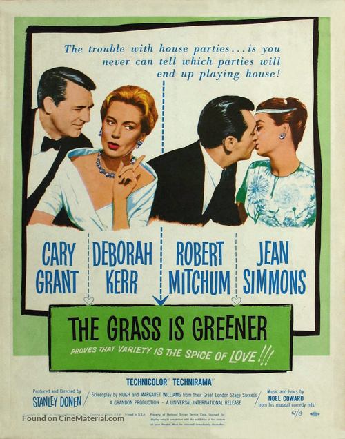 The Grass Is Greener - Movie Poster