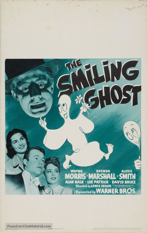 &#039;The Smiling Ghost&#039; - Movie Poster