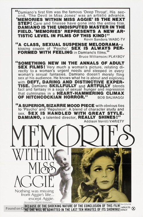 Memories Within Miss Aggie - Movie Poster