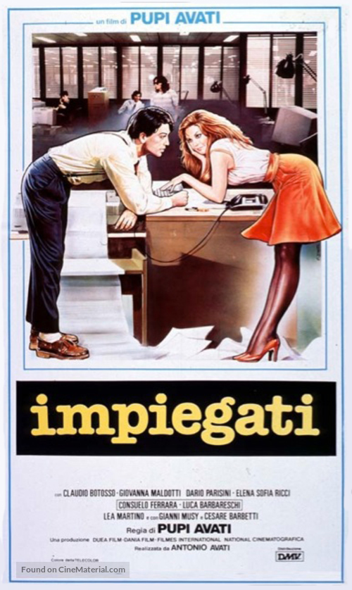 Impiegati - Italian Movie Poster