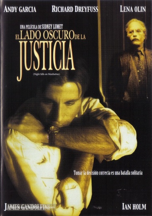 Night Falls on Manhattan - Mexican DVD movie cover