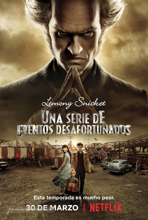 &quot;A Series of Unfortunate Events&quot; - Argentinian Movie Poster