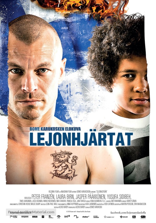 Leijonasyd&auml;n - Finnish Movie Poster