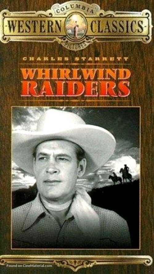 Whirlwind Raiders - VHS movie cover