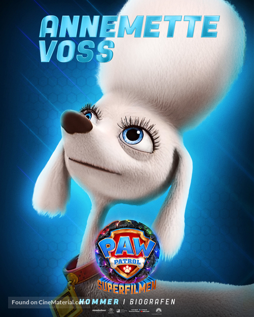 PAW Patrol: The Mighty Movie - Danish Movie Poster