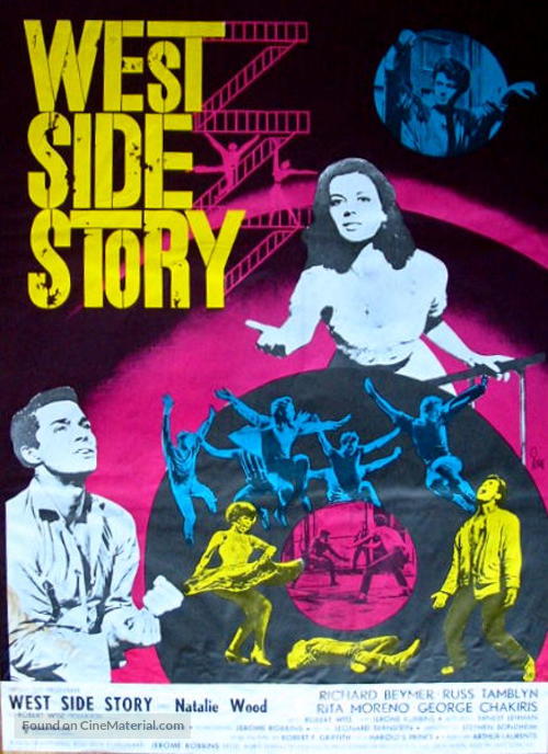 West Side Story - Swedish Movie Poster