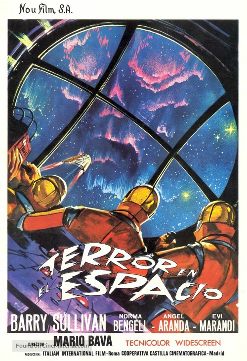 Terrore nello spazio - Spanish Movie Poster