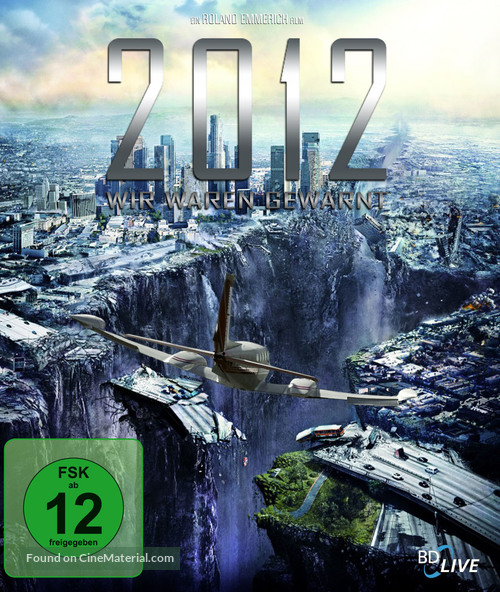 2012 - German Blu-Ray movie cover