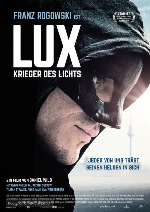 Lux: Krieger des Lichts - German Movie Poster